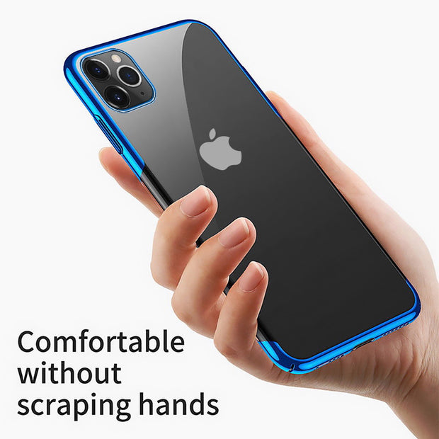 Plating TPU Glossy Soft Slim Case Cover For iPhone 5 / 5s / SE