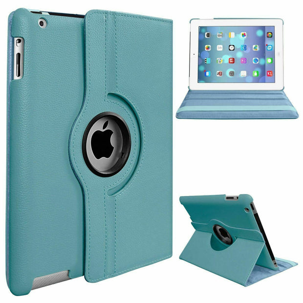Leather 360 Rotating Smart Case Cover Apple iPad Pro 12.9 (2021)
