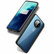 Shockproof Armor Clear Hybrid Bumper Rugged Case For OnePlus 7