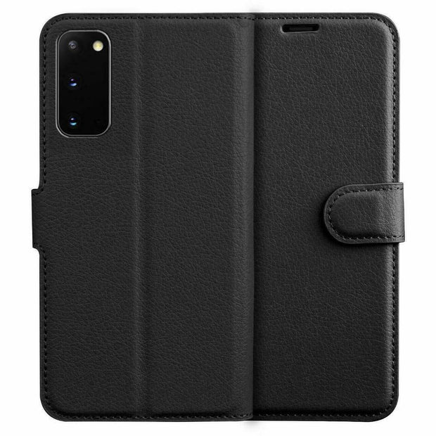 Galaxy S21 Flip Wallet Black Case