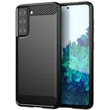 Samsung Galaxy S23 Ultra Carbon Fibre TPU Silicone Gel Case Protection Cover Skin UK