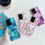 Samsung Galaxy S22 Marble Silicone Cover