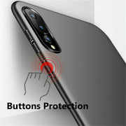 Samsung Galaxy S23 Plus TPU Gel Silicone Rubber Thin Slim Cover Case Matte Black