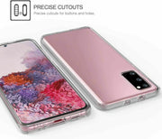 Samsung Galaxy S23 Ultra Shockproof 360 Cover Front and Back Case CLEAR
