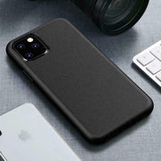 Black CASE For Apple iPhone 13 Pro ShockProof Matt Silicone Cover
