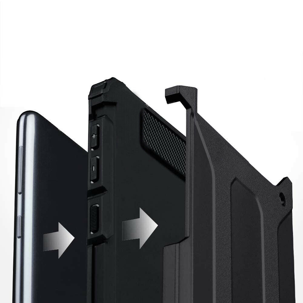 iPhone 11 Hybrid Armor Case Black Shockproof Cover