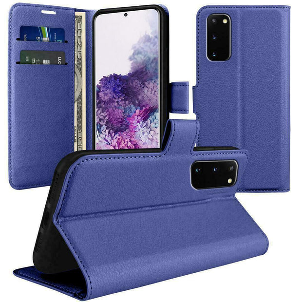 Case for Samsung A12 Cover Flip Wallet Leather Magnetic Luxury