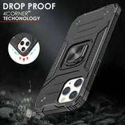 Case For iPhone XR Shockproof Rugged Black Cover