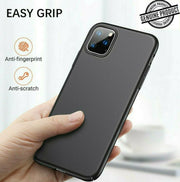 Black CASE For Apple iPhone 13 Pro Max ShockProof Protector Matt Silicone Cover