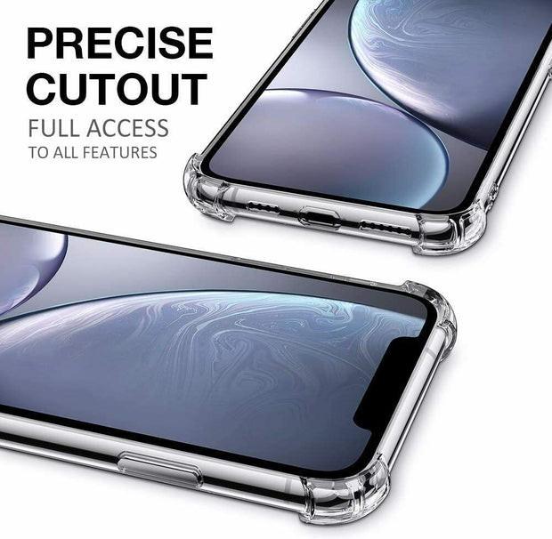 iPhone 11 Pro Max Clear Bumper Shockproof Case