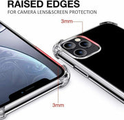 iPhone 11 Pro Max Clear Silicone Bumper Case