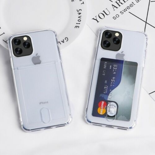 Clear Case For iPhone 13 Mini TPU with Card Slot
