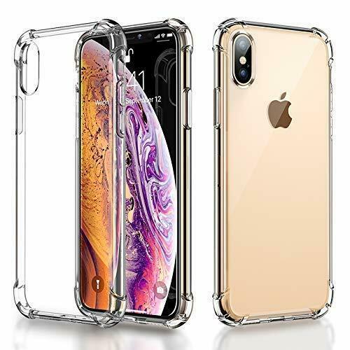 iPhone XR Clear Bumper Shockproof Gel Case Cover