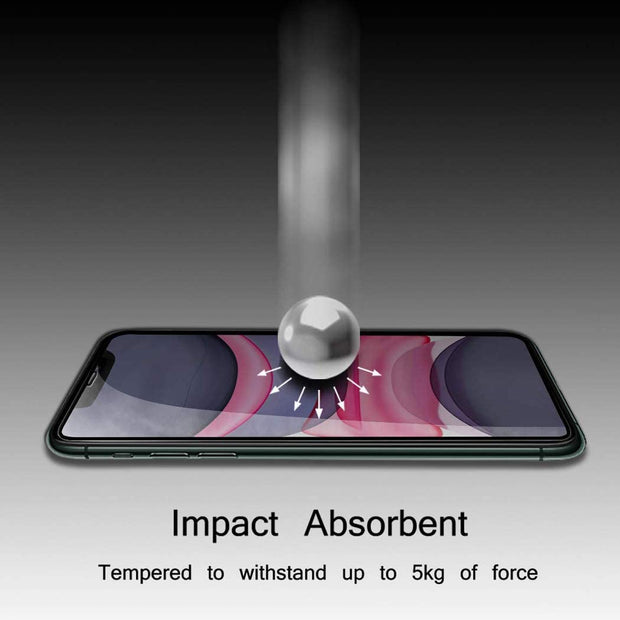 iPhone 12 (6.1”) Black Glass Screen Protector