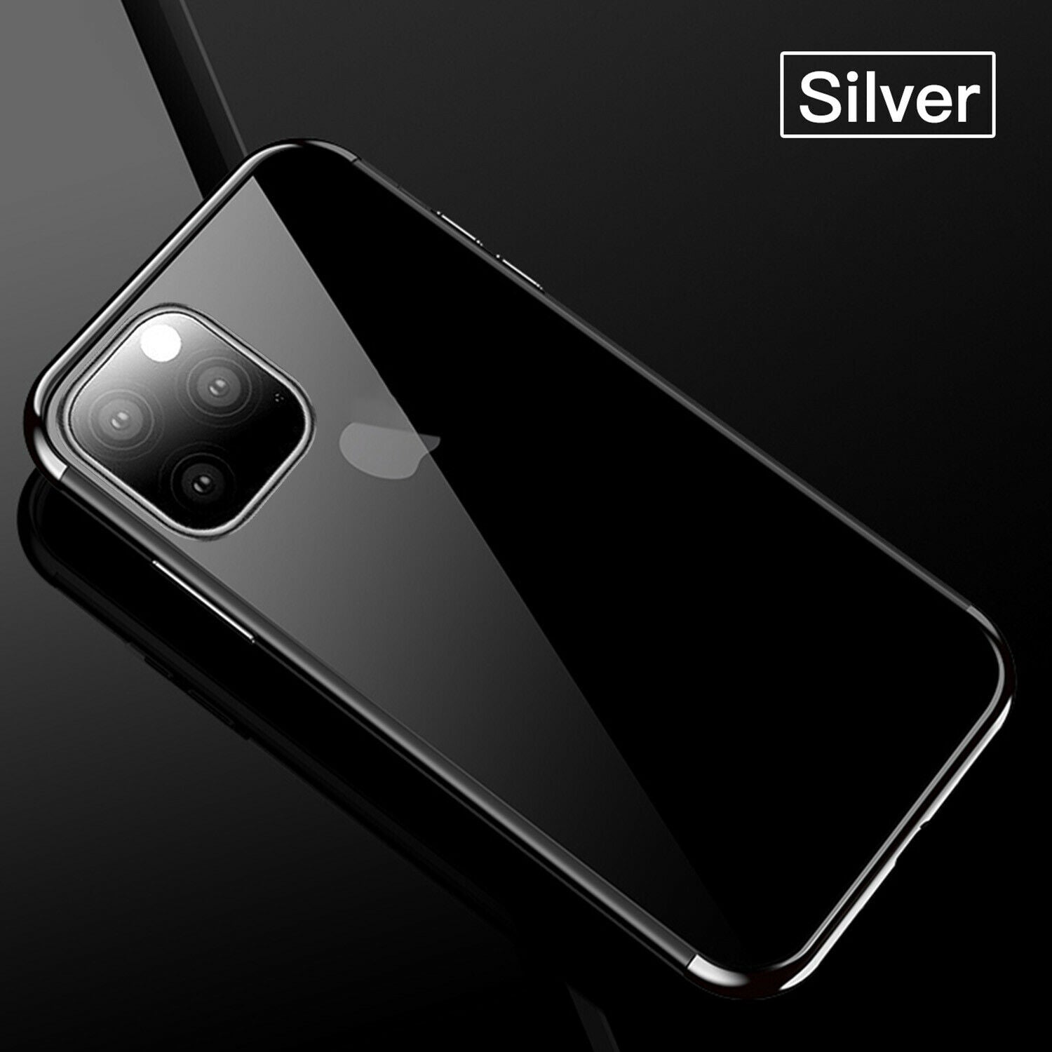 iPhone 13 Mini Silver Clear Soft Case