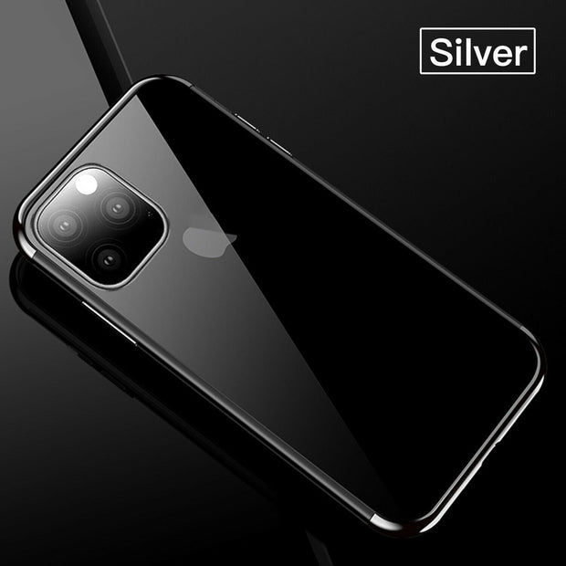 iPhone 13 Mini Silver Clear Soft Case