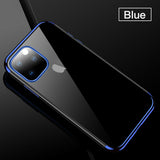 iPhone 13 Mini Plating TPU Slim Clear Soft Case Cover