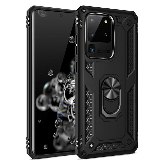 Samsung Galaxy S10 Plus Case Shockproof Heavy Duty Ring Rugged Armor Case Cover