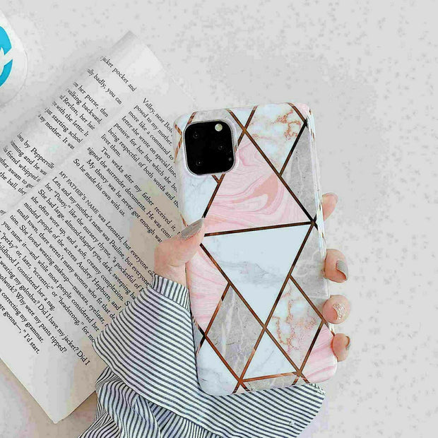 Marble Phone Cover Silicone Case For Apple iPhone 12 Mini 5.4”
