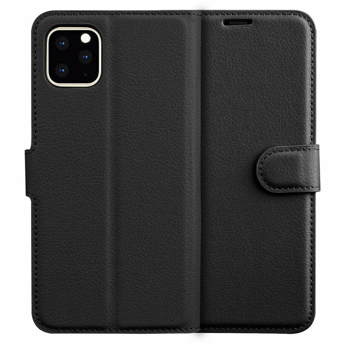 iPhone 12 Mini 5.4” Leather Flip Wallet Case with Cash / Card Slots