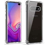 Clear Silicone Bumper Shockproof Case For Samsung Galaxy S10 Plus