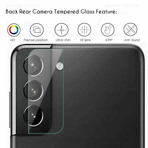 Fits Samsung Galaxy S21 Camera Lens Tempered Glass Screen Protector Film
