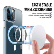 Magnetic Clear Phone Case-MagSafe Shockproof Cover For iPhone 12 Pro Max 6.7”