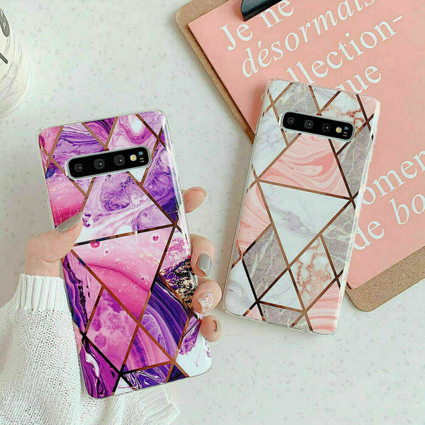 Samsung Galaxy S9 Plus Marble Silicone Cover