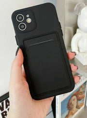 Case With Card Slot Holder For iPhone 12 6.1”