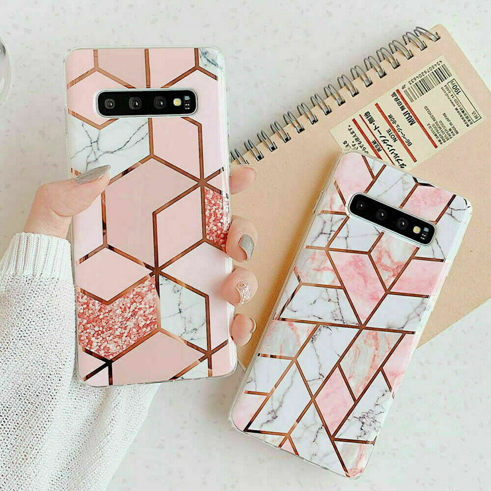 Samsung Galaxy S10 5G Marble Silicone Cover