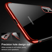 For Samsung Note 20 Case Plating Rubber Clear Slim Soft TPU Cover