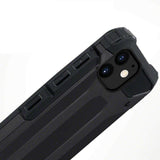 iPhone 11 Pro Max Hybrid Armor Black Case Shockproof Rugged Cover