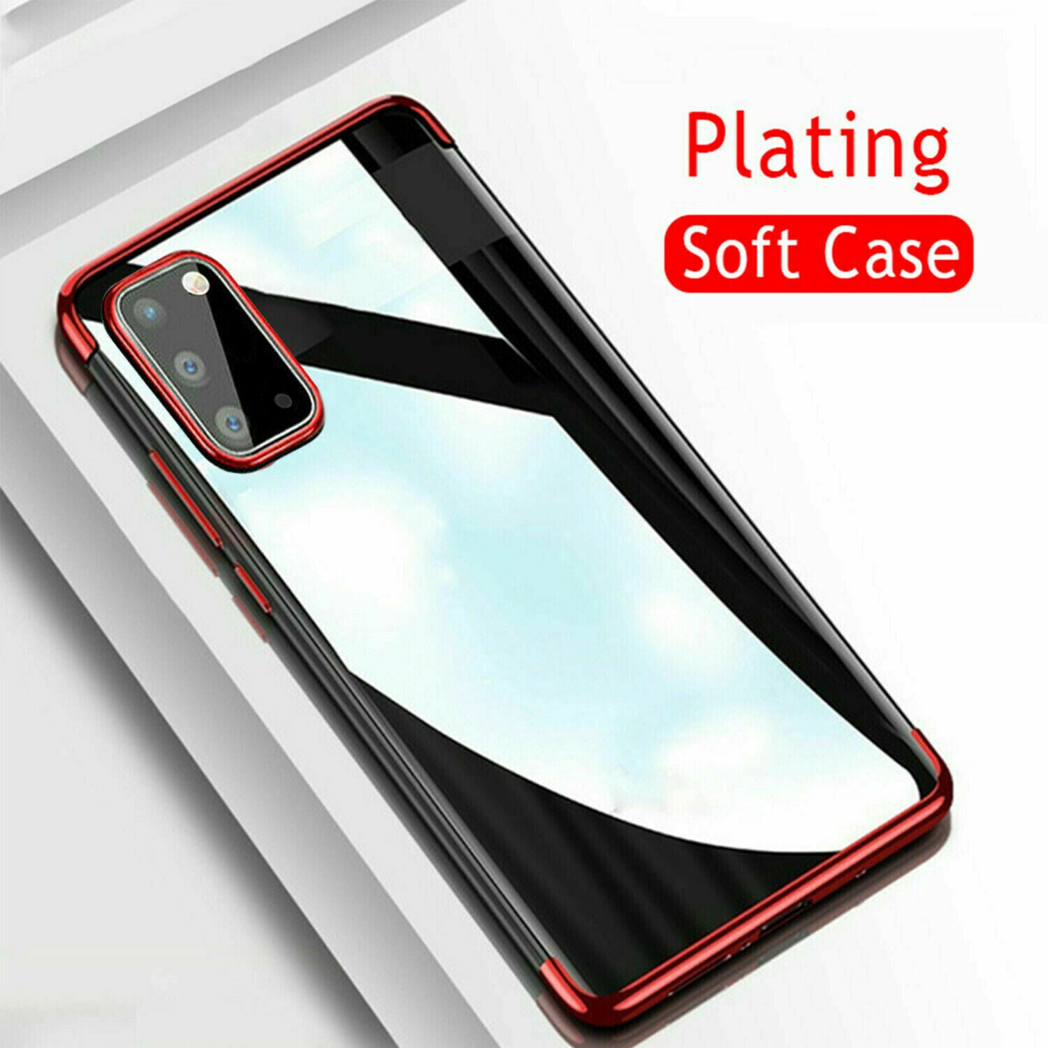 Samsung A90 5G TPU Gel Silicone Plating Case