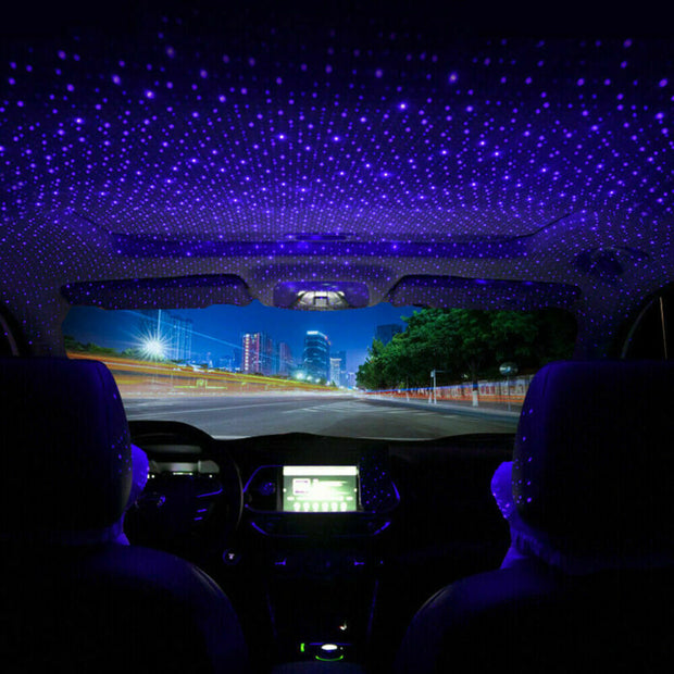LATTCURE LED Atmosphäre Licht, Auto USB Beleuchtung Car Atmosphere Light -  Plug and Play - USB Romantische Dekoratives Licht für Auto/Home/Party