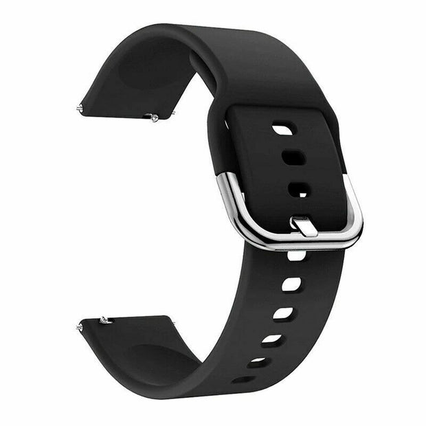 For Samsung Galaxy Watch 4 / Classic Silicone Fitness Wrist Band Strap