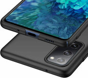 For Samsung Galaxy S21 FE Case Ultra Slim Hard Back Cover - Matte Black