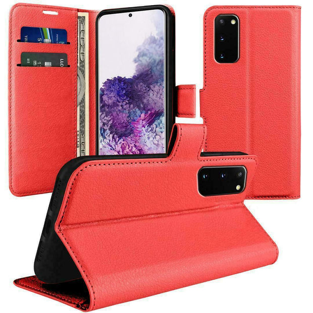 Case for Samsung A50 Cover Flip Wallet Leather Magnetic Luxury