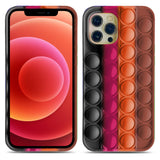 Fidget Push Pop Bubble Toys Phone Case For iPhone 12 6.1"
