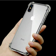 iPhone X / XS Clear Bumper Gel Case Cover