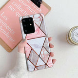 Samsung Galaxy S20 Marble Silicone Cover