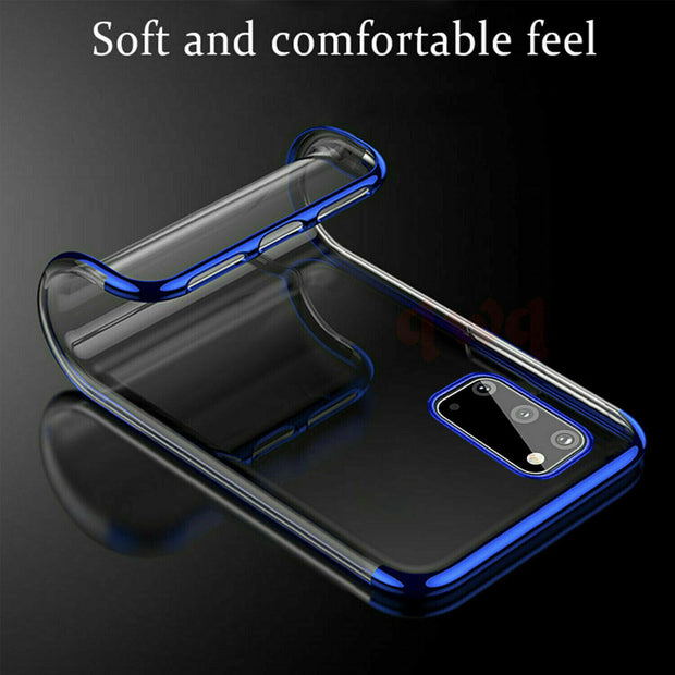 Samsung  A72 5G Case Tpu Gel Silicone Plating Case Cover