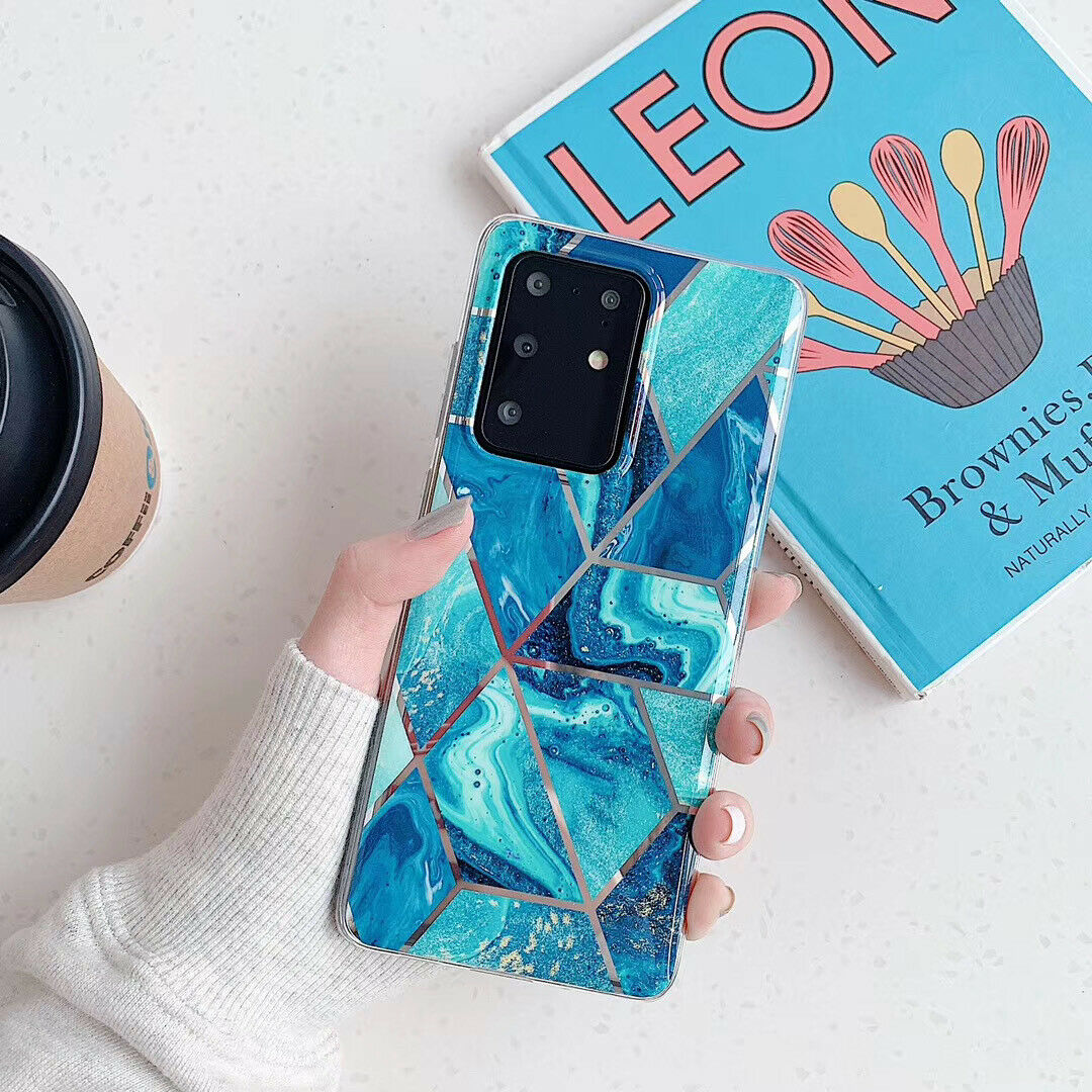 Samsung Galaxy S10 Marble Silicone Cover