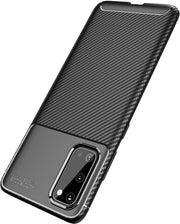 Shockproof Silicone Carbon Fiber Fibre Case Cover For Samsung Galaxy S21 FE