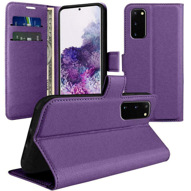 Case for Samsung Galaxy S20 Cover Flip Wallet Leather Magnetic Luxury
