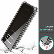 Clear Silicone Bumper Shockproof Case For Samsung Note 10