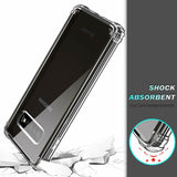Clear Silicone Bumper Shockproof Case For Samsung Galaxy S22 Plus