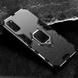 Samsung Galaxy S22 Plus Rugged Armor Shockproof Ring Stand Case Cover