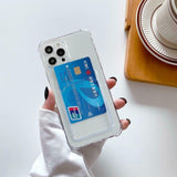 New Case With Card Slot Holder For iPhone X / XS