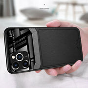 For iPhone 12 Pro 6.1”  Hybrid Leather Protective Case Slim Cover