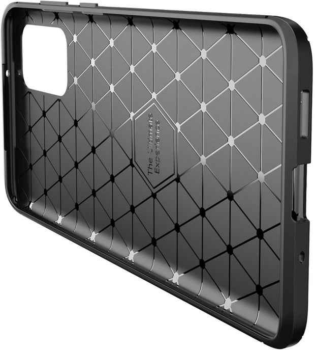 Shockproof Silicone Carbon Fiber Fibre Case Cover For Samsung S20 Ultra